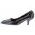 Prada Schwarze Pumps aus lackiertem Leder - Ansicht 3