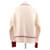 Ami Beige Pullover mit rotem Kragen aus Wolle  - Ansicht 2