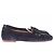 Johnnie Boden Mocassini marini in camoscio Blu navy - vista 2