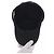 Gorra Luisa Spagnoli negra de algodón con logo blanco Negro - vista 7