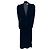 Autre Marque Kurzes schwarzes Samtkleid - Ansicht 2
