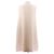 Autre Marque ELEH Creme Kleid ärmellos V Ausschnitt Beige - Ansicht 2