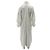 Autre Marque Abito lungo a camicia bianco in cotone HANANE HOTAIT - vista 2