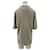 Autre Marque Grauer Kurzarmpullover "Raven" aus Wolle  - Ansicht 2