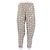 Alberto Biani Pantalones de seda crema con estampado Beige