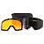 Maschera da sci Jimmy Choo Jimmy Fairly Nera Nero - vista 8