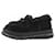 Sacai Mocasines de plataforma negros  - vista 3