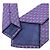 Chanel Silk Blue Ties - view 6