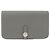 Cartera Duo Dogon de Hermès Castaño