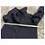 Abrigo de mezcla de lana negro Jil Sander - vista 11