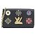 Cartera Twist de Epi Louis Vuitton con cadena Negro
