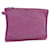 Pochette Bora MM Hermès Violette en Coton  - vue 1