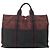 Borsa Fourre Tout MM di Hermès Rosso - vista 2