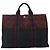 Borsa Fourre Tout MM di Hermès Rosso - vista 2