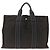 Borsa Tote Fourre Tout MM di Hermès Nero - vista 2