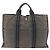 Borsa Tote Fourre Tout MM di Hermès Grigio - vista 2