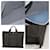 Borsa Her Line MM di Hermès Grigio - vista 5