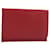 Étui à cartes en cuir rouge Hermès  - vue 1