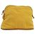 Bolso Bolide Hermès Amarillo de Algodón