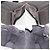 Borsa Fourre Tout MM di Hermès Grigio - vista 6