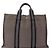 Borsa Fourre Tout MM di Hermès Grigio - vista 2
