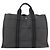 Borsa Fourre Tout MM di Hermès Grigio - vista 2