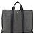 Borsa Fourre Tout MM di Hermès Grigio - vista 2