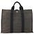 Borsa Fourre Tout MM di Hermès Grigio - vista 2