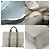 Borsa Fourre Tout MM di Hermès Grigio - vista 5