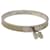 Pulsera de brazalete plateada beige de Hermès  - vista 1