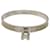 Pulsera de brazalete plateada beige de Hermès  - vista 2