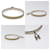 Pulsera de brazalete plateada beige de Hermès  - vista 3