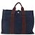 Borsa Fourre Tout MM di Hermès Blu - vista 2