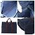 Borsa Fourre Tout MM di Hermès Blu - vista 5