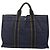 Borsa Fourre Tout MM di Hermès Blu - vista 2