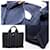 Borsa Hermès Fourre Tout PM Blu - vista 5
