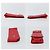 Estuche para gafas Hermès 121NM Roja - vista 3
