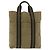 Bolso de Mano Fourre Tout Cabas Hermès Verde - vista 2