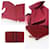 Hermès Portafoglio Lungo GM Perth Hermes Rosso  - vista 5