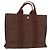 Hermès Her Line PM Tote Braun