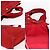 Borsa Fourre Tout MM di Hermès Rosso - vista 4