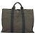 Borsa Fourre Tout MM di Hermès Grigio - vista 2