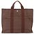 Borsa Hermès Her Line Tote MM Marrone - vista 2