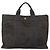 Hermès Her Line Tote Baumwolle Grau - Ansicht 2