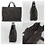 Hermès Her Line Tote Baumwolle Grau - Ansicht 3