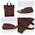 Hermès Her Line Cabas Tasche Braun  - Ansicht 3