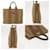 Borsa Arne PM di Hermès Beige - vista 3