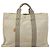 Borsa Fourre Tout MM di Hermès Grigio - vista 2