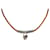 Hermès Colar Choker Coração Cadena Viviride em couro marrom Hermes  - vista 1