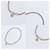 Hermès Colar Choker Coração Cadena Viviride em couro marrom Hermes  - vista 3